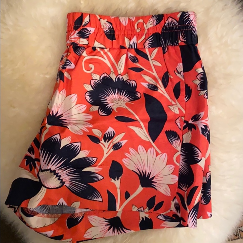 JCrew Floral Print Shorts